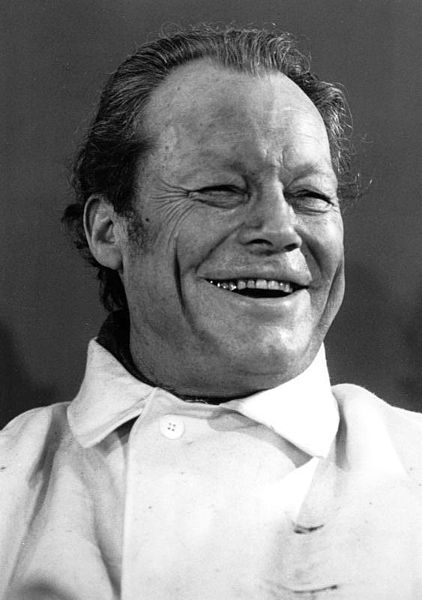 Der damalige Bundeskanzler Willy Brandt beim Besuch der Dortmunder Zeche Minister Stein am 1. März 1974. (Bild: Presse- und Informationsamt der Bundesregierung/Ulrich Wienke)