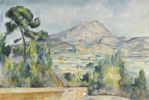 Paul Cézanne: "Montagne Sainte-Victoire" (um 1890). Musée d'Orsay, Paris (© Foto: bpk / RMN - Grand Palais / Hervé Lewandowski)