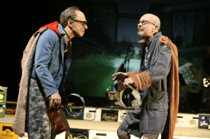 Häuptlinge des Punk: Uwe Schmieder (li), Uwe Rohbeck. Foto: Schauspiel Dortmund/Birgit Hupfeld 