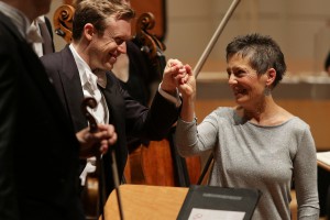 Daniel Harding und Maria João Pires (Foto: Petra Coddington/Konzerthaus Dortmund)